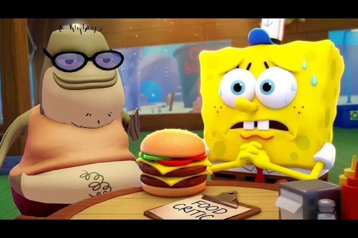 Panduan pelanggan Tattletale Strangler Save the Krusty Krab