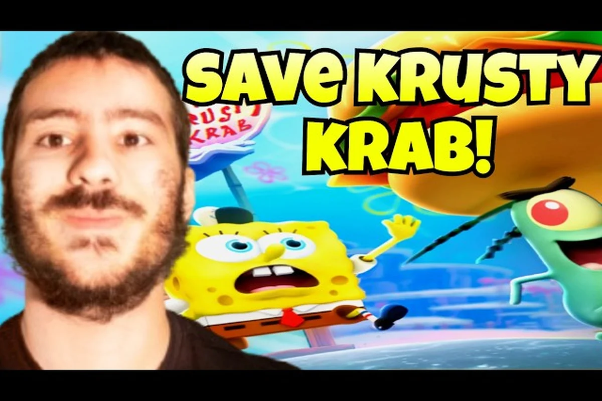 Panduan pelanggan pembersihan meja Save the Krusty Krab